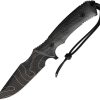 Acta Non Verba M311 Spelter Fixed Blade Tactical Knife Elmax Steel