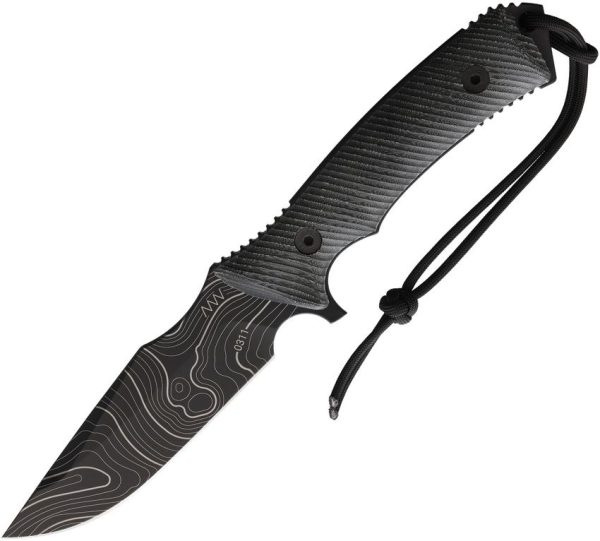 Acta Non Verba M311 Spelter Fixed Blade Tactical Knife Elmax Steel