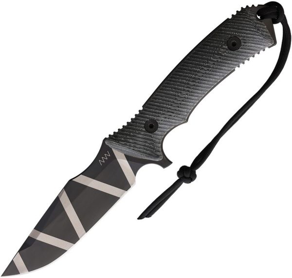 Acta Non Verba M311 Spelter Fixed Blade Tactical Knife Elmax Steel