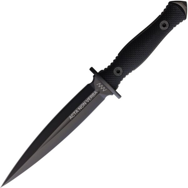 Acta Non Verba M500 KAMBA Fixed Blade Knife 4.5" Elmax DLC