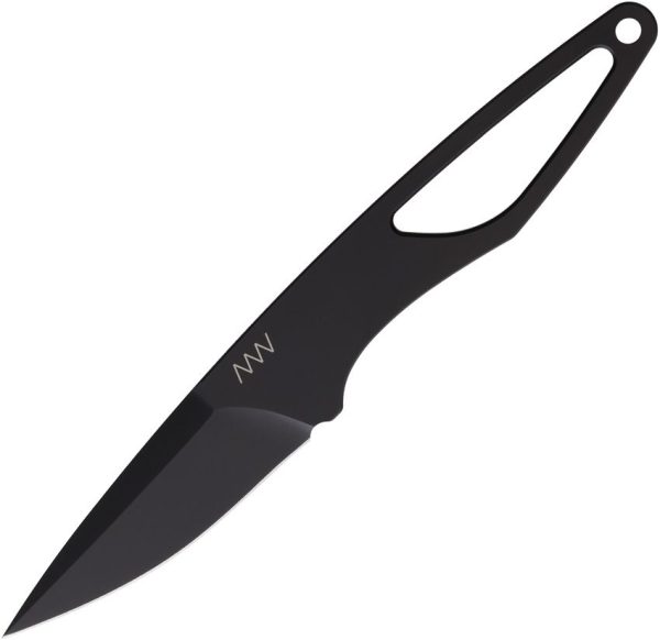 ANVP100036.jpg Acta Non Verba P100 Fixed Blade - Sleipner Black Cerakote