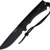 Acta Non Verba P200 Fixed Blade - Sleipner Black Handle