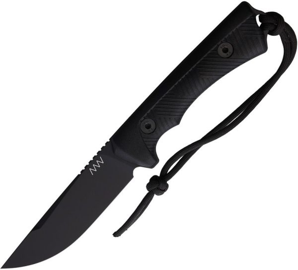 Acta Non Verba P200 Fixed Blade - Sleipner Black Handle
