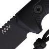 Acta Non Verba P200 Fixed Blade - Sleipner Black Handle