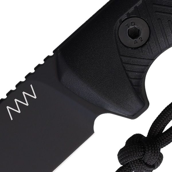 Acta Non Verba P200 Fixed Blade - Sleipner Black Handle