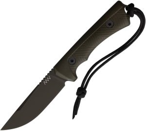 ANVP200050.jpg Acta Non Verba P200 Fixed Blade - OD Green Blade/Handle