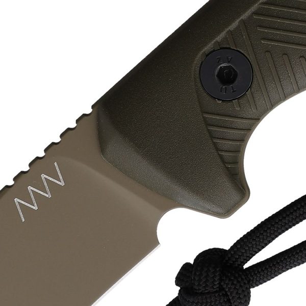 Acta Non Verba P200 Fixed Blade - Coyote Blade/OD Green Handle
