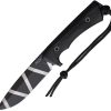 Acta Non Verba P250 Fixed Blade - Black Sleipner