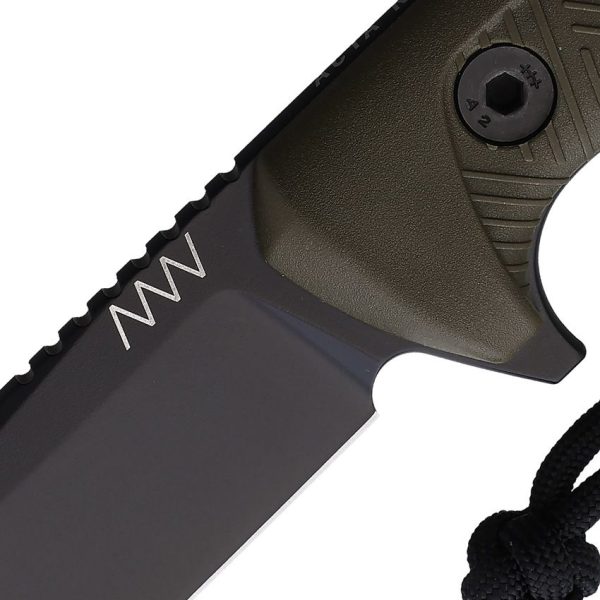Acta Non Verba P300 Black/OD Green Fixed Blade - Sleipner