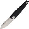 Acta Non Verba Z050 Slip Joint Folding Knife - Black Aluminum