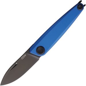 ANVZ050015.jpg Acta Non Verba Z050 Blue DLC Slip Joint - Sleipner Steel