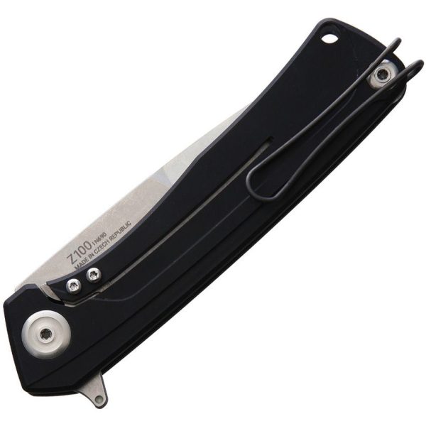 Acta Non Verba Z100 Framelock - Black G10 Titanium