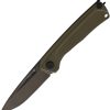 Acta Non Verba Z200 Linerlock Black DLC Olive G10