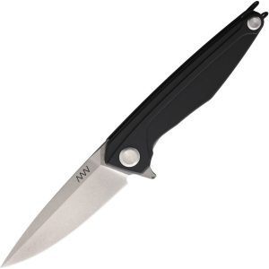 Acta Non Verba Z300 Linerlock Stonewash Black G10