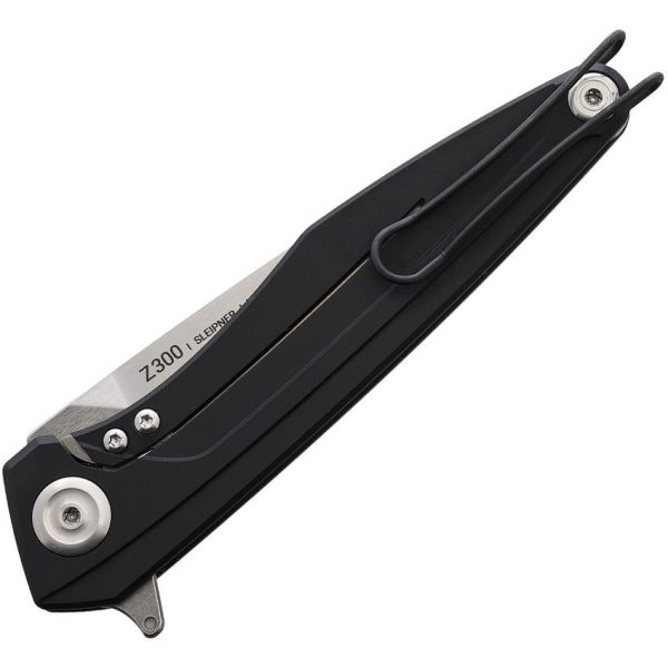 Acta Non Verba Z300 Framelock Stonewash Aluminum
