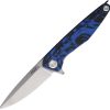 Acta Non Verba Z300 Linerlock - Blue Velvet G10