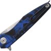 Acta Non Verba Z300 Linerlock - Blue Velvet G10