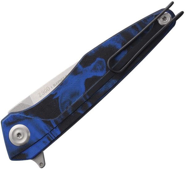 Acta Non Verba Z300 Linerlock - Blue Velvet G10