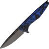 Acta Non Verba Z300 Sleipner DLC Folding Knife Blue G10