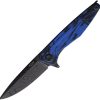 Acta Non Verba Z300 Sleipner Steel Folding Knife Blue G10