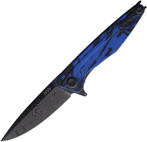 Acta Non Verba Z300 Sleipner Steel Folding Knife Blue G10