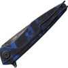 Acta Non Verba Z300 Sleipner Steel Folding Knife Blue G10