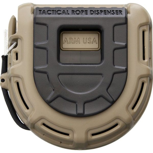 ARMTRDFDE_add_01.jpg Atwood Rope MFG Tactical Rope Dispenser FDE 550 Paracord