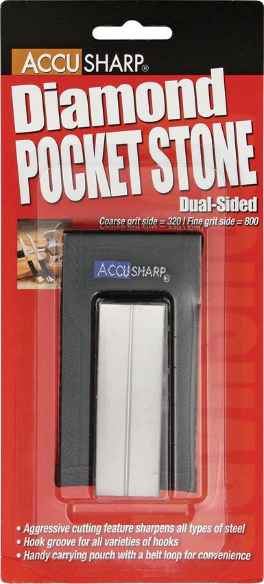AccuSharp Diamond Pocket Stone 320/800 Grit