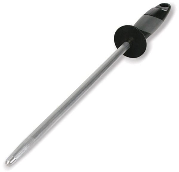 AccuSharp Butcher Steel 9 inch Black Handle