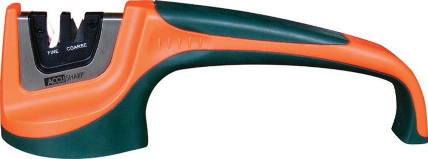 AccuSharp Pull Through Sharpener Orange with Tungsten Carbide