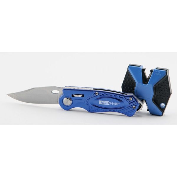 AccuSharp SharpNEasy Combo - Blue Aluminum Handle
