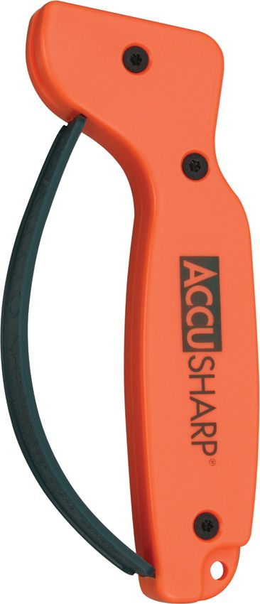 AccuSharp Knife and Tool Sharpener - Blaze Orange Tungsten Carbide