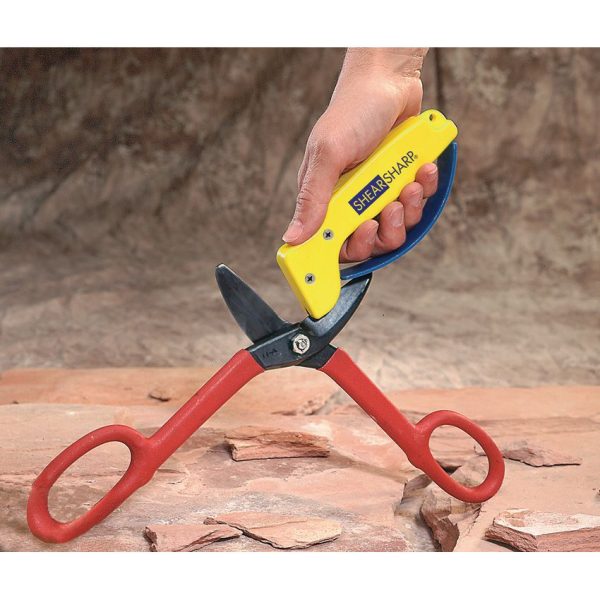AccuSharp ShearSharp Scissor Sharpener - Yellow Handle