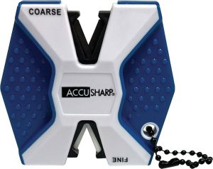 AccuSharp Two Step Sharpener - Blue Tungsten Carbide