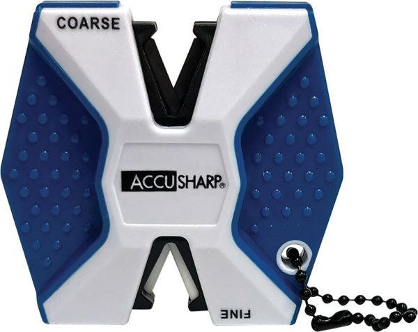 AccuSharp Two Step Sharpener - Blue Tungsten Carbide