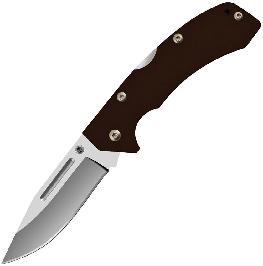 AccuSharp Lockback Black Folding Knife - G10 Handle