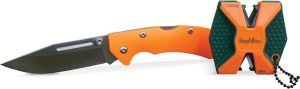 AccuSharp SharpNEasy Lockback - Orange G10 Combo Knife