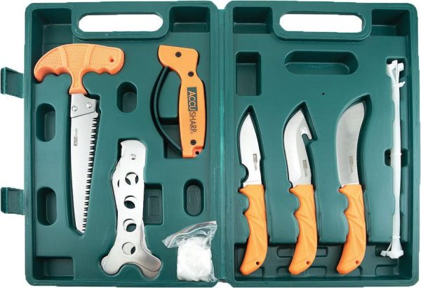 AS728C_add_01.jpg AccuSharp 728C Game Processing Kit Fixed Blade Knife Set