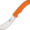 AccuSharp Butcher Knife Fixed Blade - Orange Handle with Sheath