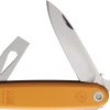 ASK001ORG.jpg American Service Knife ASK-001 Jefferson Orange Folding Knife USA