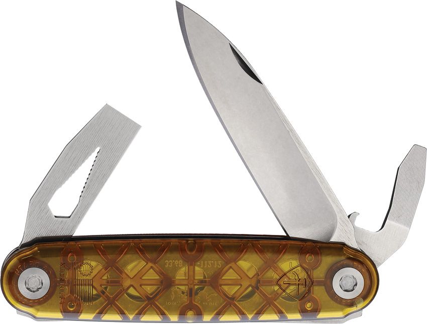 American Service Knife Jefferson Ultem Folding Knife, 3.63" Closed