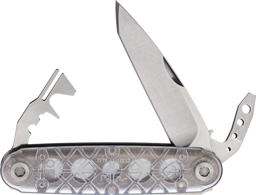 American Service Knife Washington Clear 3.63" Folding Knife