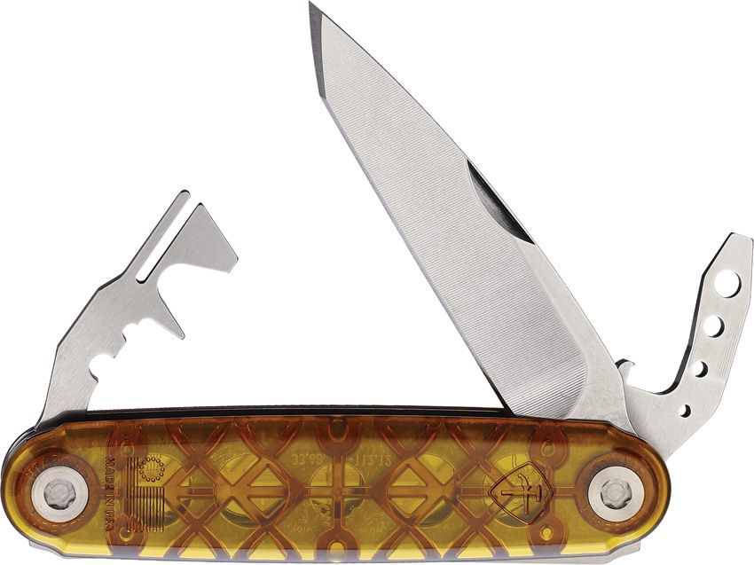 American Service Knife Washington Ultem Folding Knife 3.63" Closed