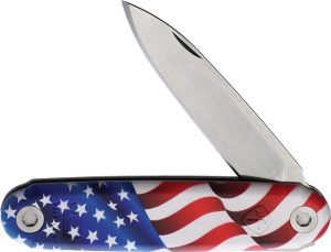 American Service Knife ASK-ONE FLG Folding Knife 2.63" Drop Point