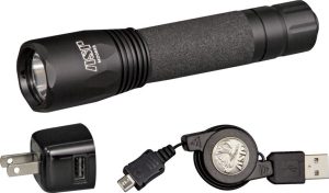 ASP Triad LED USB Rechargeable Flashlight 300 Lumens Black