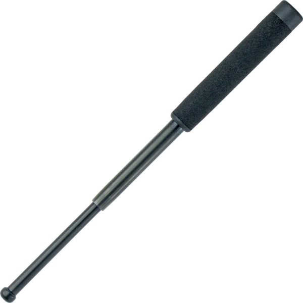 ASP Tactical Baton F-16 Black Chrome Friction Loc Impact Weapon