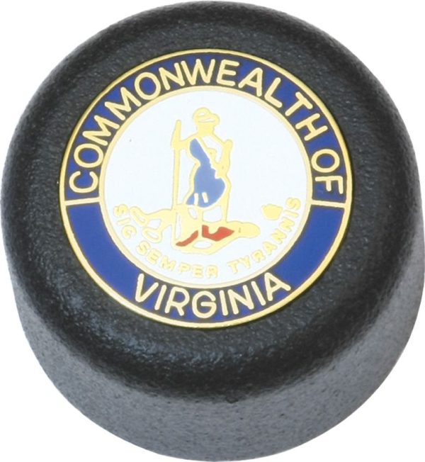 ASP54186.jpg ASP Baton Cap Virginia State Seal - Replacement