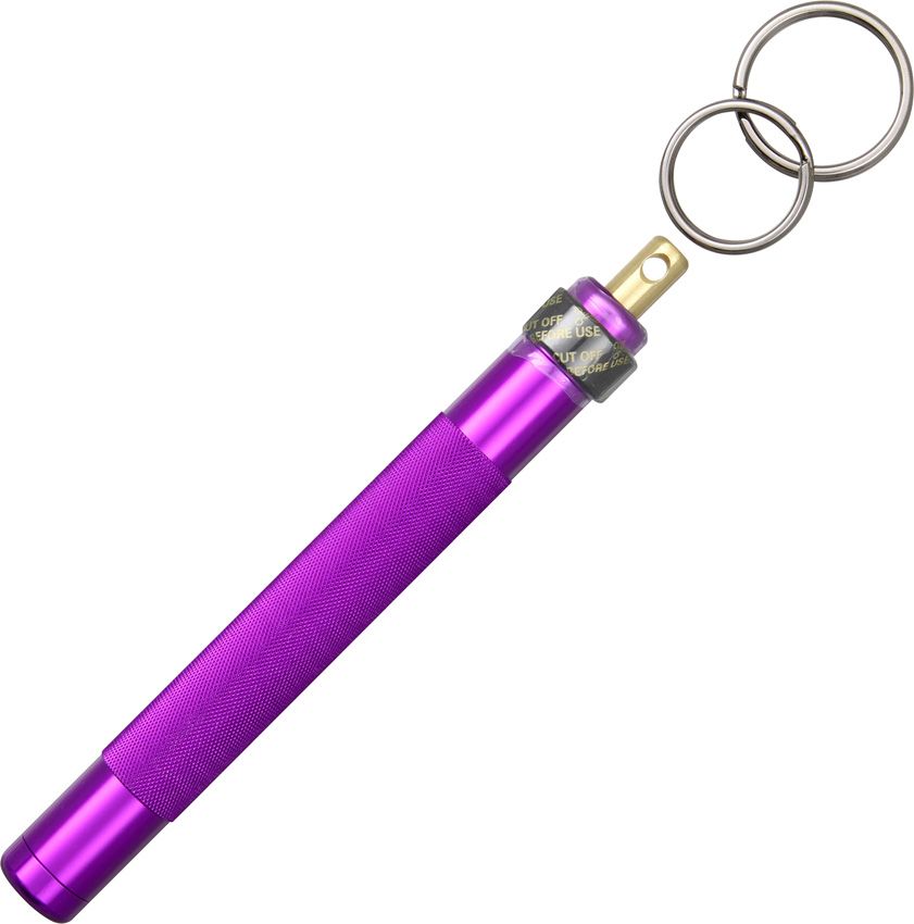 ASP Key Defender Purple Pepper Spray with Keyring