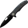 ASP Police Duty Linerlock Folding Knife 3.5" AUS-8 Black