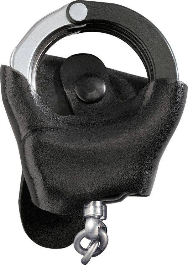 ASP Investigator Handcuff Case Black Leather